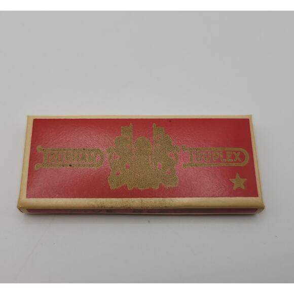 Vintage Durham Duplex Razor Carton of 19 Packages 5 Blades 95 Total Made USA NOS - Picture 11 of 12